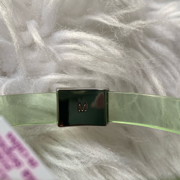 Lia Sophia Glazed Pistachio Lucite Bangle Bracelet - Picture 6 of 6